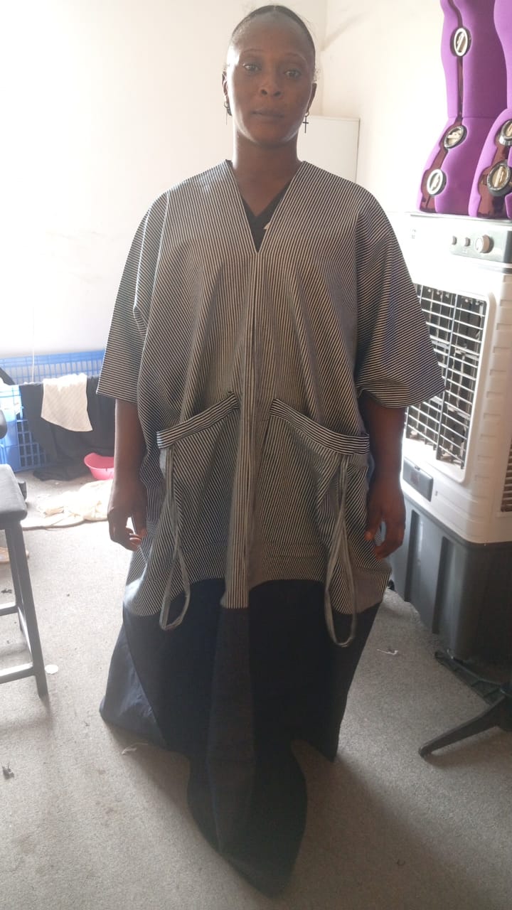 TWO TONE POCKETS BUBU