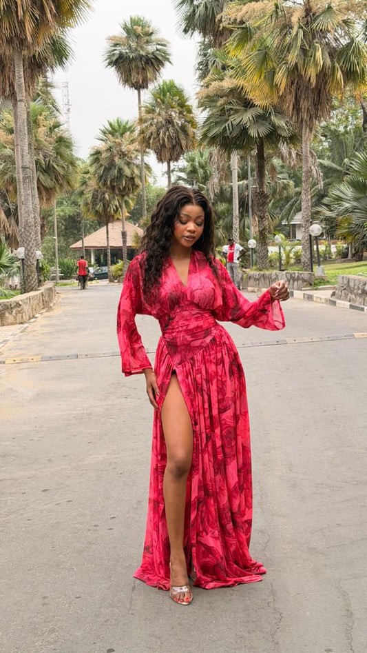 SIGNATURE ADARA LONG SLEEVE DRESS