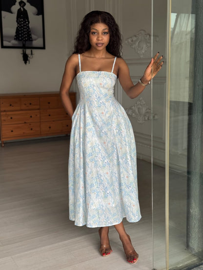 NESSA PATTERN DRESS