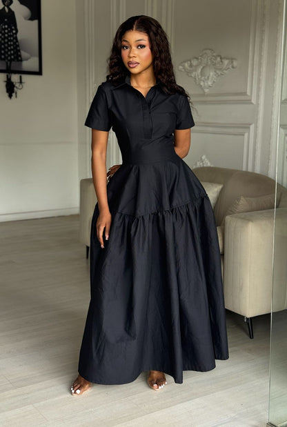 SABRINA SHORTSLEEVE DRESS